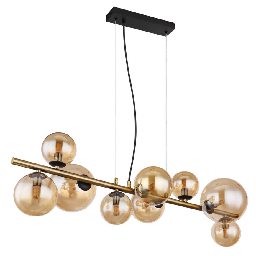 Globo - LED Luster na sajli 9xG9/3W/230V mesing