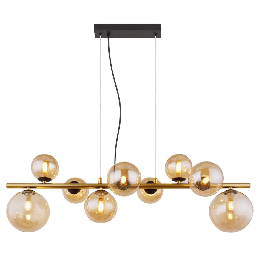 Globo - LED Luster na sajli 9xG9/3W/230V mesing