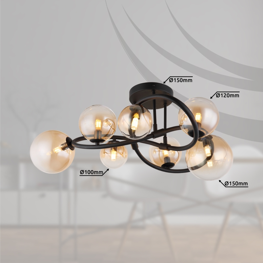 Globo - LED stropni luster 7xG9/3,5W/230V 3000K