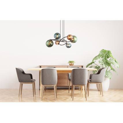 Globo - LED Luster na sajli 6xG9/3,5W/230V