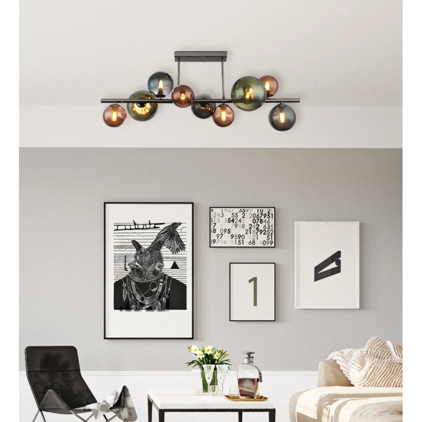 Globo - LED luster na štapu 9xG9/3,5W/230V