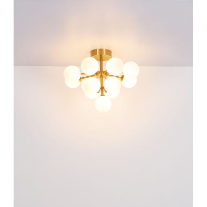 Globo - Nadgradni luster 13xG9/5W/230V pr. 56 cm crna