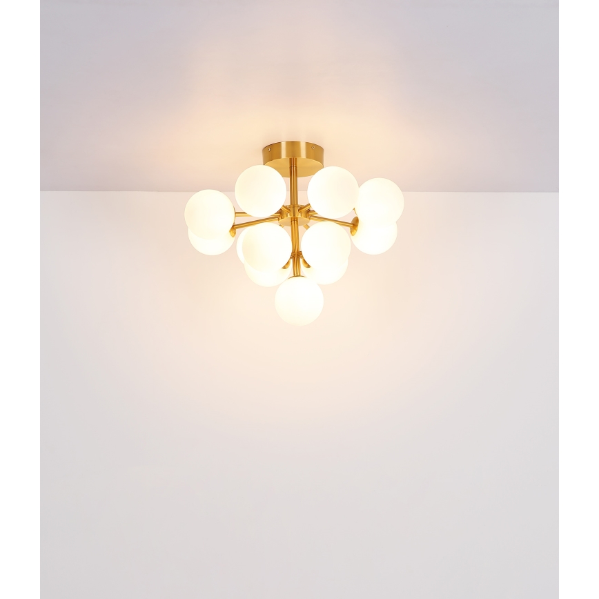 Globo - Nadgradni luster 13xG9/5W/230V pr. 56 cm crna