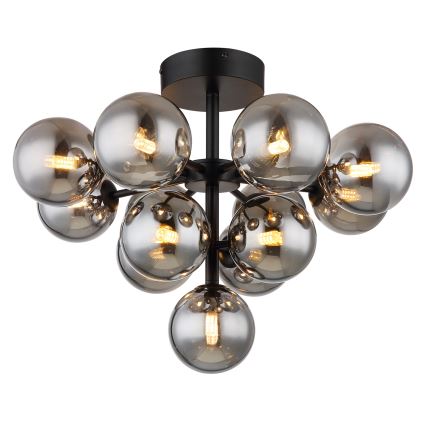 Globo - Nadgradni luster 13xG9/5W/230V pr. 56 cm crna