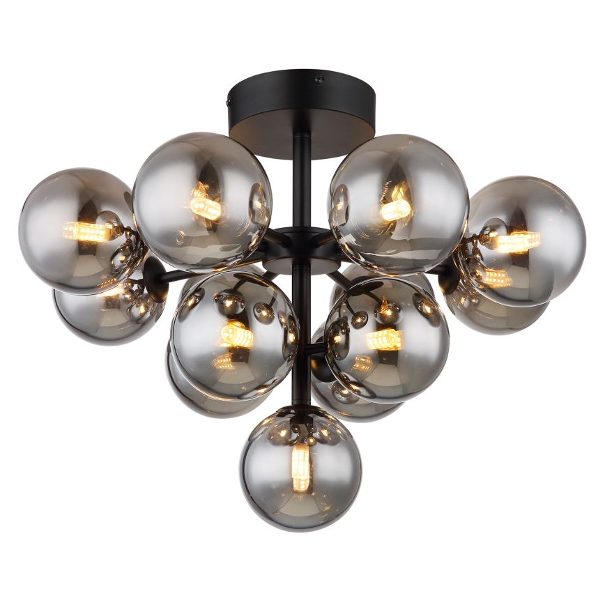 Globo - Nadgradni luster 13xG9/5W/230V pr. 56 cm crna