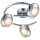 Globo 56217-3 - LED Reflektorska svjetiljka GILLES 3xLED/5W/230V