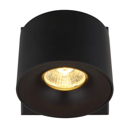 Globo - LED Zidna reflektorska svjetiljka LED/6W/230V crna