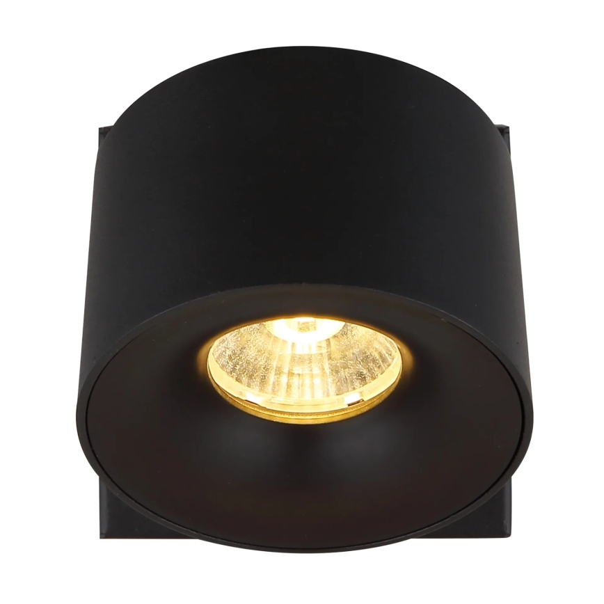 Globo - LED Zidna reflektorska svjetiljka LED/6W/230V crna