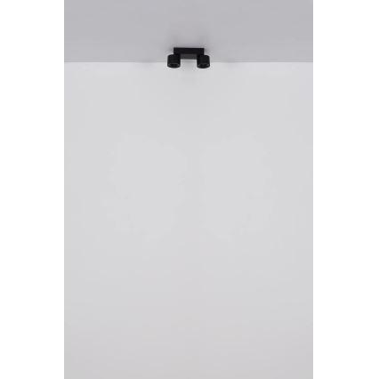 Globo - LED Reflektorska svjetiljka 2xLED/6W/230V crna