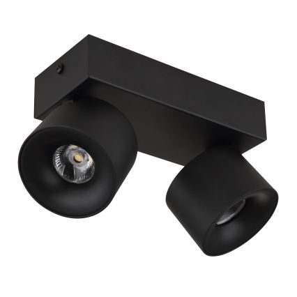 Globo - LED Reflektorska svjetiljka 2xLED/6W/230V crna