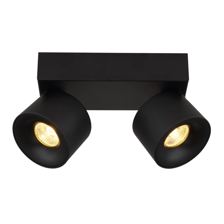 Globo - LED Reflektorska svjetiljka 2xLED/6W/230V crna