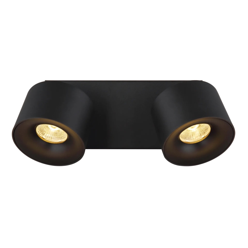 Globo - LED Reflektorska svjetiljka 2xLED/6W/230V crna