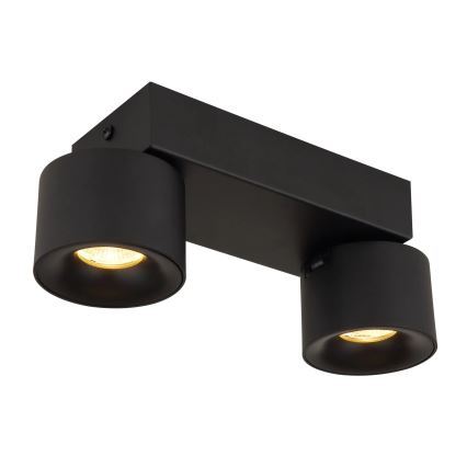 Globo - LED Reflektorska svjetiljka 2xLED/6W/230V crna