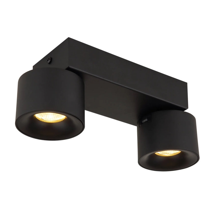 Globo - LED Reflektorska svjetiljka 2xLED/6W/230V crna