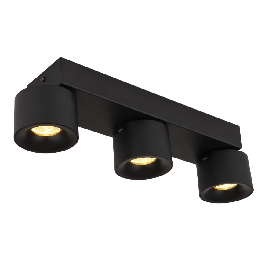 Globo - LED Reflektorska svjetiljka 3xLED/6W/230V crna