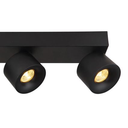 Globo - LED Reflektorska svjetiljka 4xLED/6W/230V crna