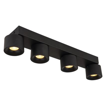 Globo - LED Reflektorska svjetiljka 4xLED/6W/230V crna