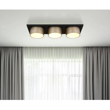 Globo - LED stropno svjetlo LED/24W/230V 3000K 58x20 cm mesing