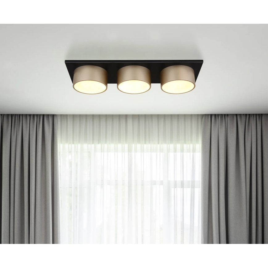 Globo - LED stropno svjetlo LED/24W/230V 3000K 58x20 cm mesing