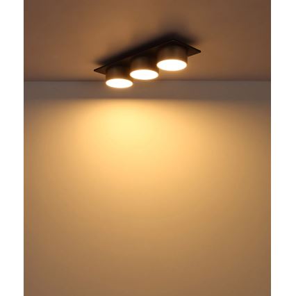 Globo - LED stropno svjetlo LED/24W/230V 3000K 58x20 cm mesing
