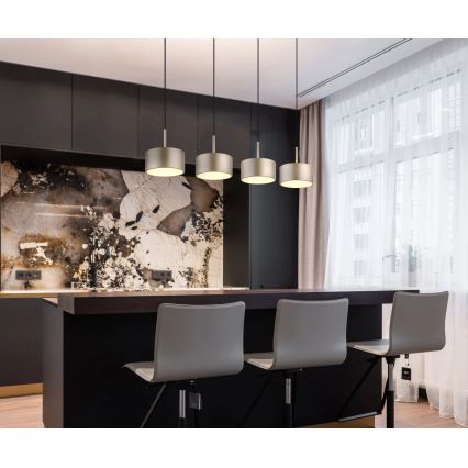 Globo - LED luster na sajli LED/40W/230V 3000K mesing