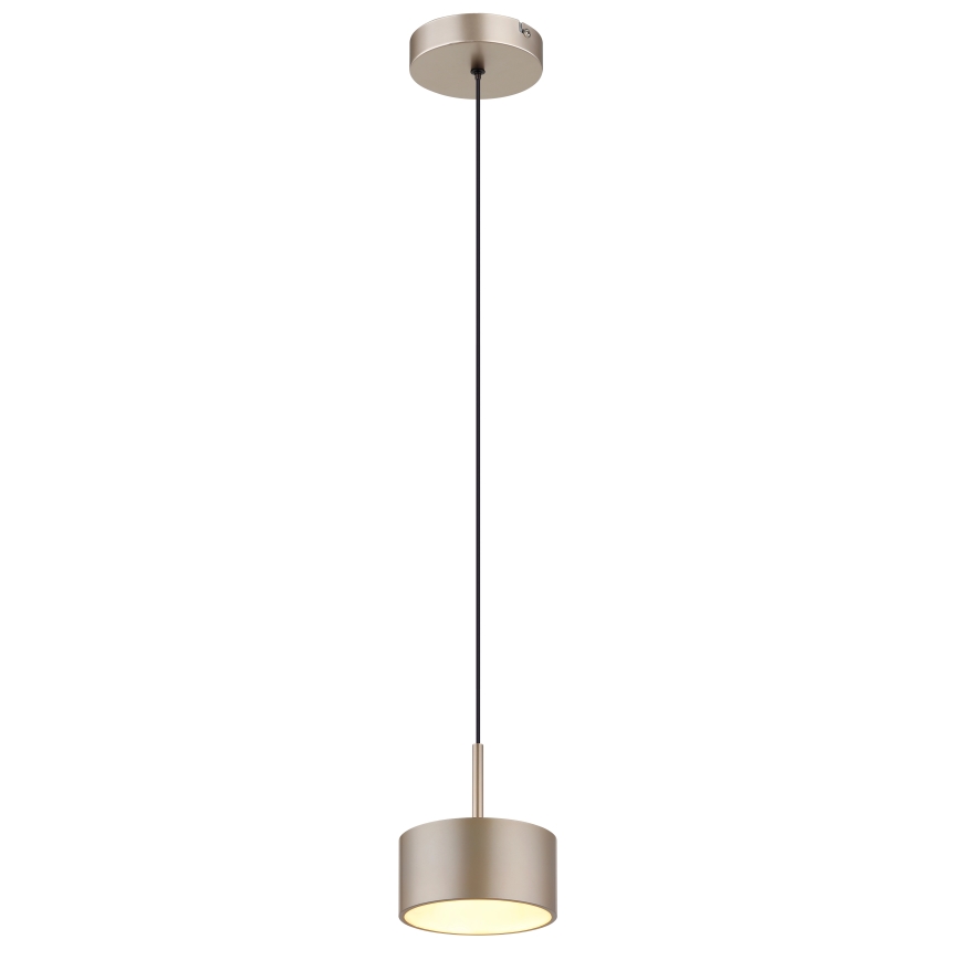 Globo - LED luster na sajli LED/12W/230V 3000K Ø 15 cm bež