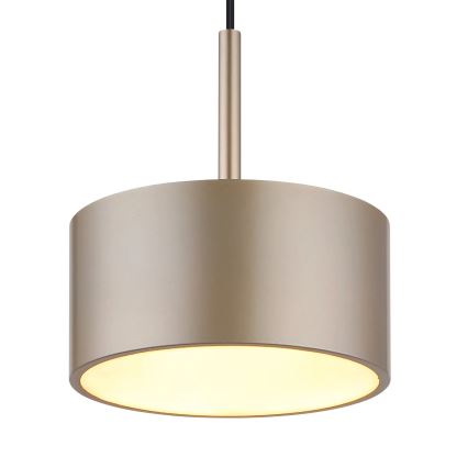Globo - LED luster na sajli LED/12W/230V 3000K Ø 15 cm bež