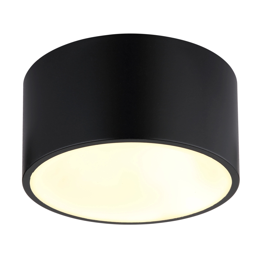 Globo - LED stropno svjetlo LED/12W/230V 3000K Ø 15 cm crna