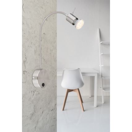 Globo - Fleksibilna lampa 1xGU10/35W/230V