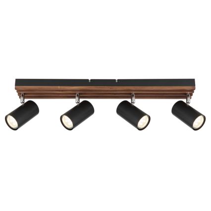 Globo - Reflektorska svjetiljka 4xGU10/25W/230V crna