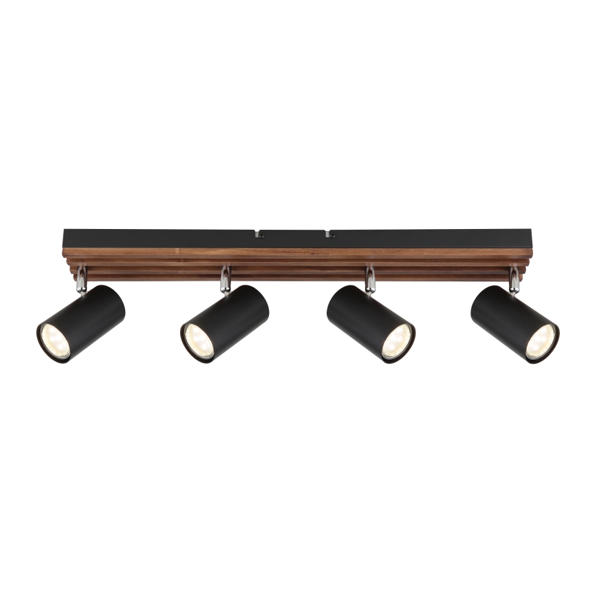 Globo - Reflektorska svjetiljka 4xGU10/25W/230V crna