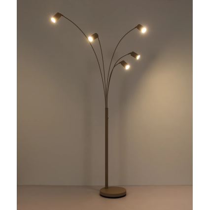 Globo - Stajaća svjetiljka 5xGU10/35W/230V bež