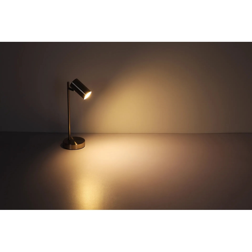 Globo - Stolna lampa 1xGU10/5W/230V mat krom