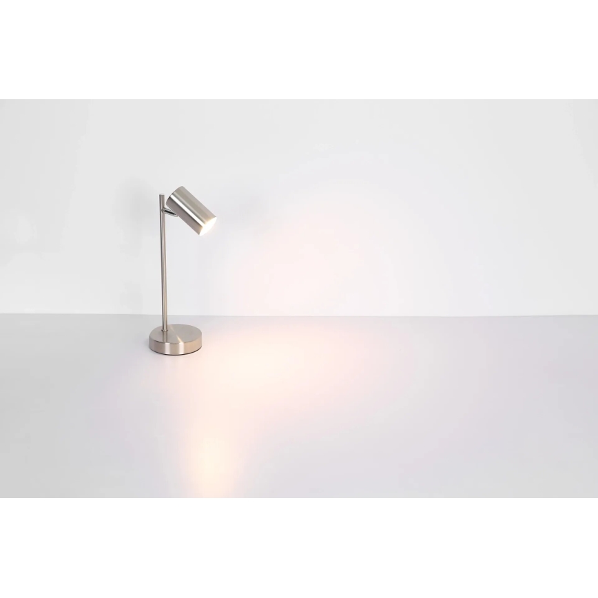 Globo - Stolna lampa 1xGU10/5W/230V mat krom