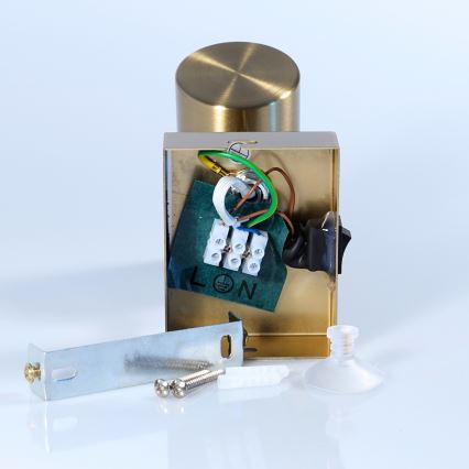 Globo - Zidna reflektorska svjetiljka 1xGU10/25W/230V zlatna