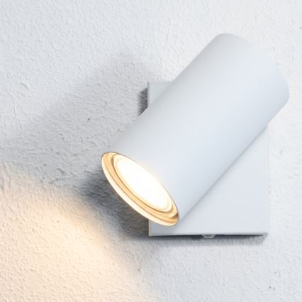 Globo - Zidna reflektorska svjetiljka 1xGU10/25W/230V bijela