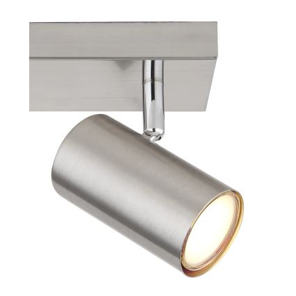 Globo - Spot svjetiljka 2xGU10/35W/230V matni krom