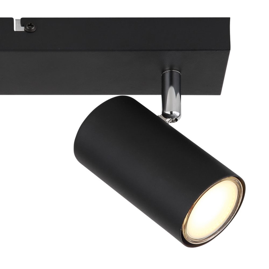 Globo - Ugradna svjetiljka 2xGU10/35W/230V crna