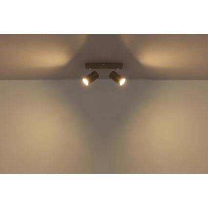 Globo - Usmjereno stropno svjetlo 2xGU10/35W/230V