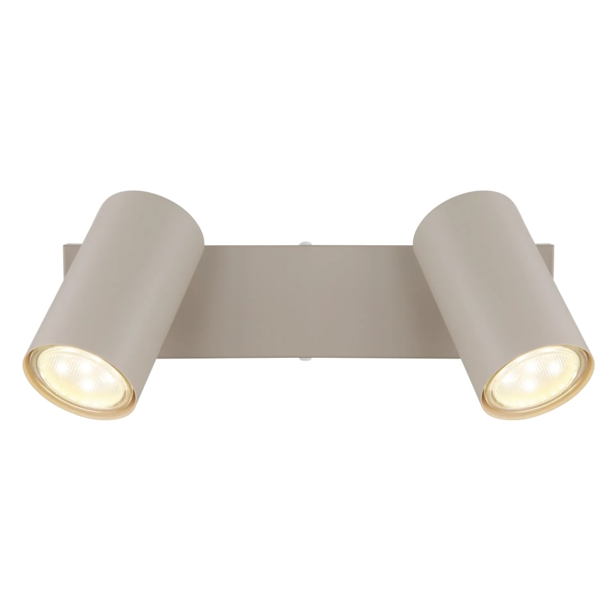 Globo - Spot svjetiljka 2xGU10/35W/230V bež