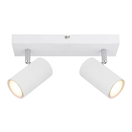 Globo - Ugradbena svjetiljka 2xGU10/35W/230V bijela