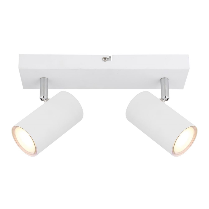Globo - Ugradbena svjetiljka 2xGU10/35W/230V bijela