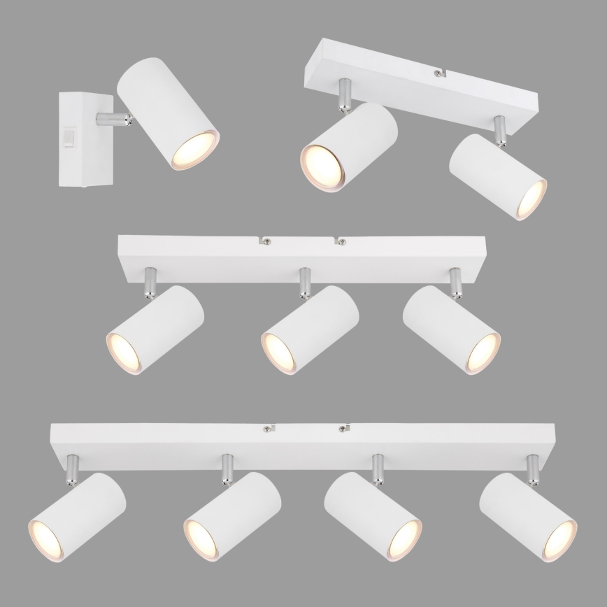 Globo - Ugradbena svjetiljka 2xGU10/35W/230V bijela