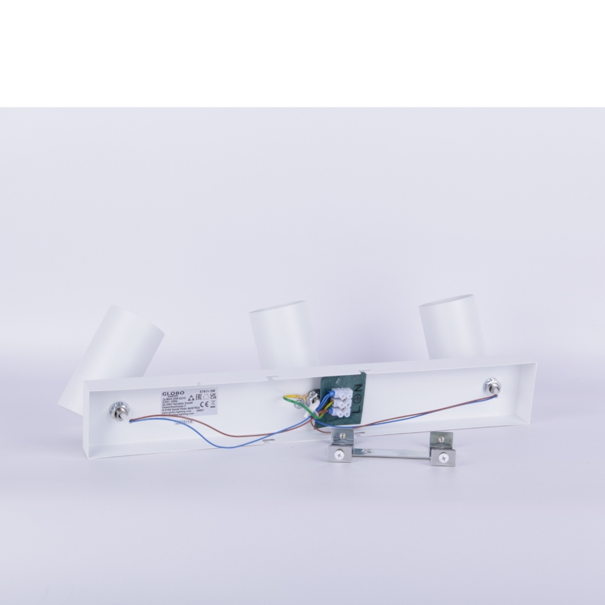 Globo - Ugradbena svjetiljka 3xGU10/35W/230V bijela