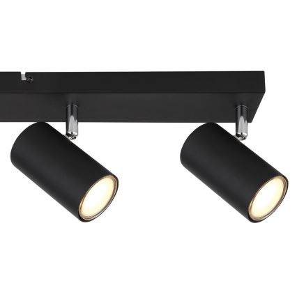 Globo - Ugradbena svjetiljka 4xGU10/35W/230V crna