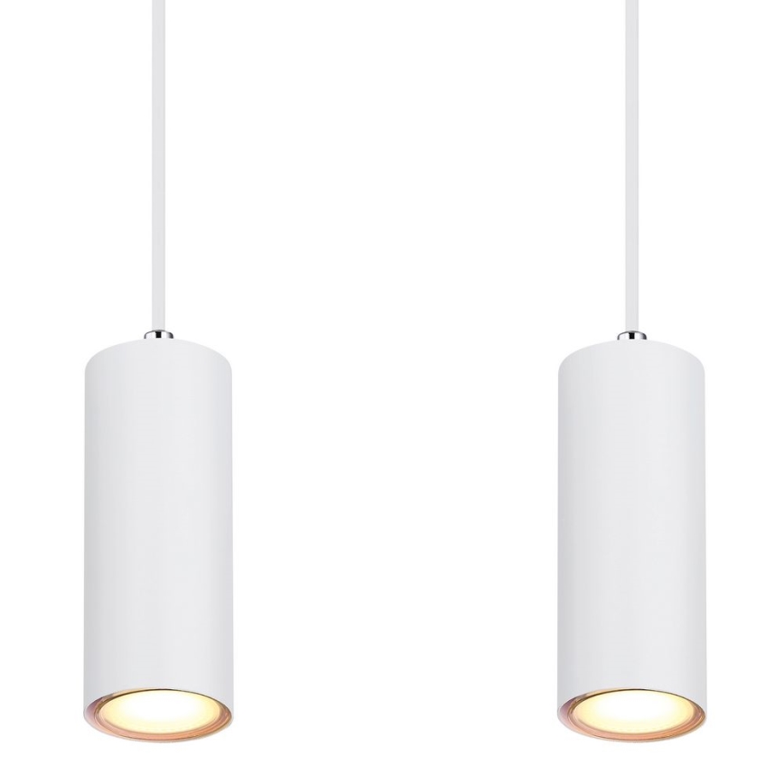 Globo - Luster na užetu 4xGU10/35W/230V bijela