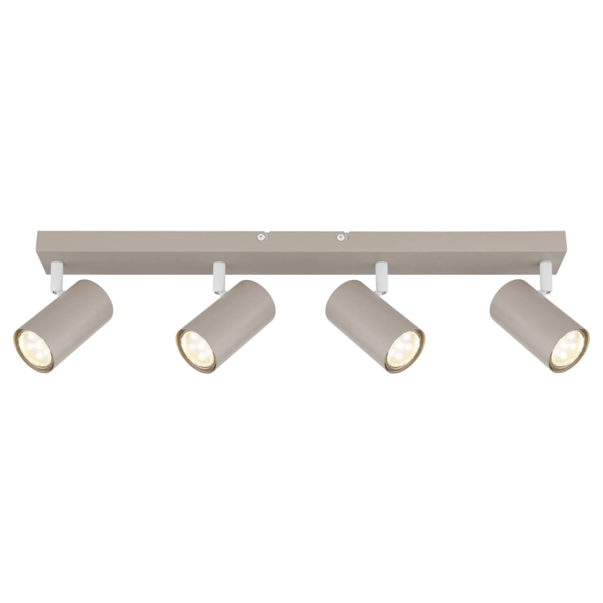 Globo - Stropna reflektorska svjetiljka 4xGU10/35W/230V bež