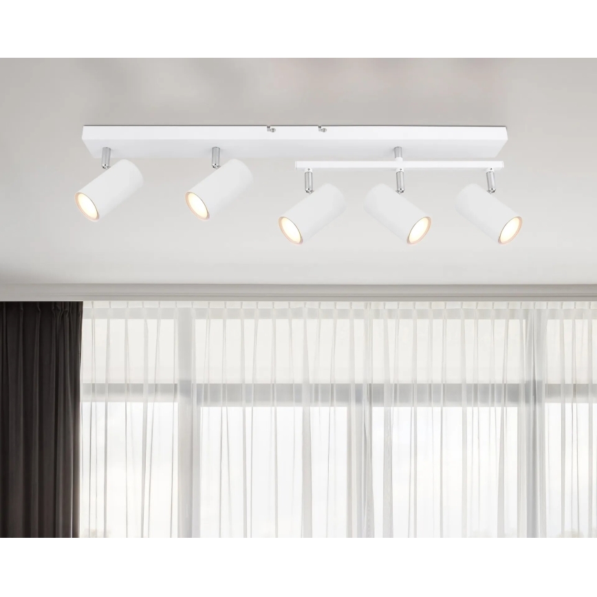 Globo - Reflektorska svjetiljka 5xGU10/35W/230V bijela