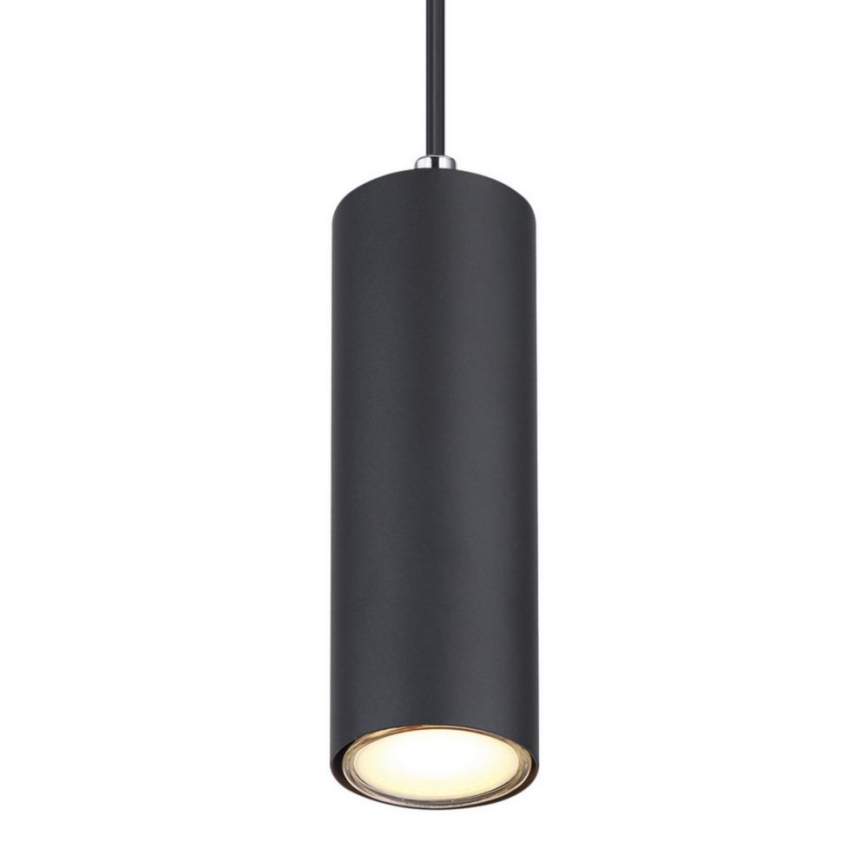 Globo - Luster na užetu 1xGU10/35W/230V crna