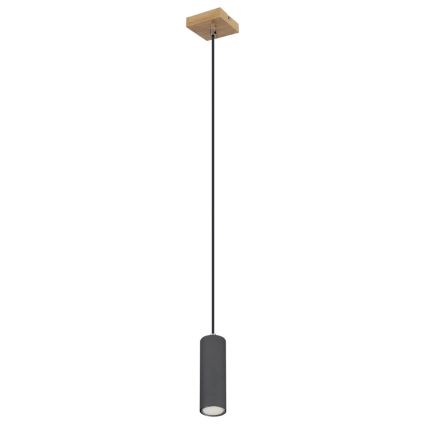 Globo - Luster na užetu 1xGU10/35W/230V siva/smeđa